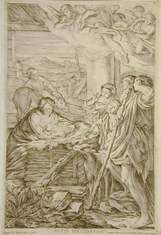 Untitled (Visitation of the Shepherds, after The Nativity by Corregio)