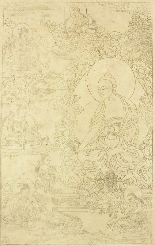 Padmasambhava in his guise as Guru Shakya Senge