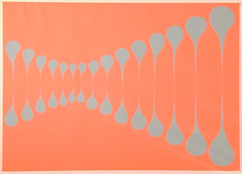 Stretch - Blue on Orange