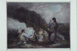The Fern Gatherers (after a painting by George Morland)