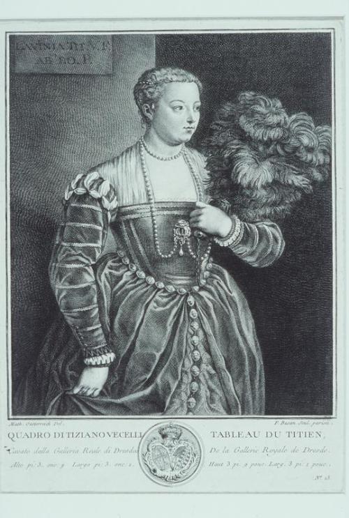 Woman (after a painting by Titian, drawn by Matthew Oesterreich)