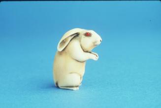 Netsuke shaped like a Hare
