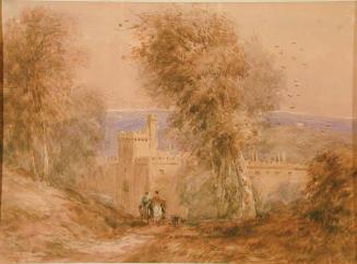 Landscape with Equestrians and Castle
