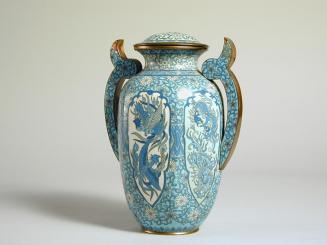 Cloisonne Vase Lidded Jar