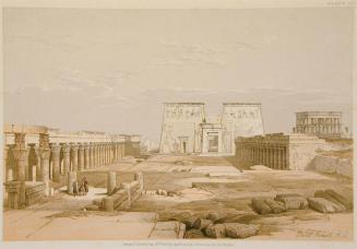 Grand Approach to the Temple of Philoe, Nubia