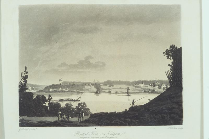 British Fort at Niagara (taken from the East Bank of the St. Lawrence)