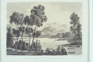 View of the Upper Lake St. Charles, near Quebec