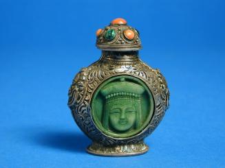 Snuff Bottle with Portrait