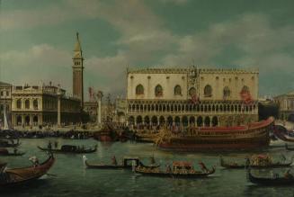 Venice: The Ducal Palace and Piazzetta on Ascension Day