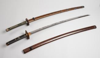 Sword & Lacquered Wood Scabbard