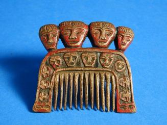 Carved Wood Comb