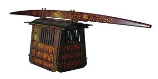 Palanquin with Tokugawa Family Crest