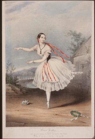 Flora Fabbri as Mazourka in the Ballet of The Devil to Pay