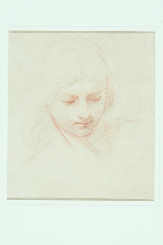 Sketch for the Head of an Angel for The Agony in the Garden