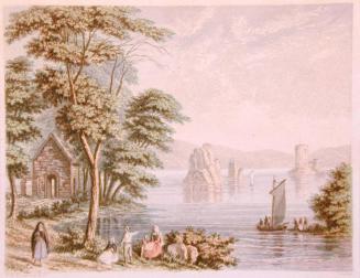 Isle of Innisfallen, Lake of Killarney (published by J.M. Kronheim & Co.)