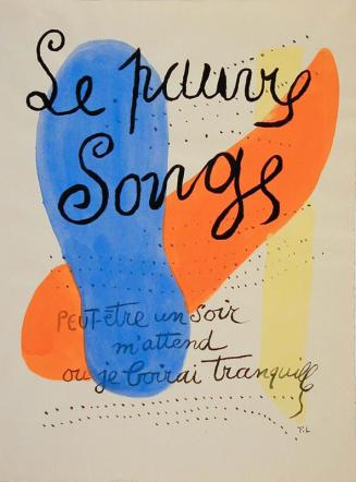Le Pauvre Songe (illustration for "Les Illuminations" by Arthur Rimbaud)