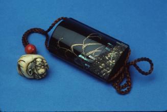 Inro with Netsuke & Ojime