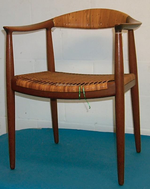 Hans Wagner Style Teak Chair