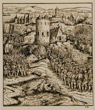 Seige of Ypres-Illustration from Weisskonig