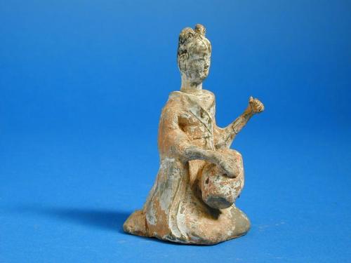 Female Musician Tomb Figure