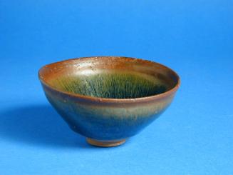 Temmoku Ware Bowl with Wide Top