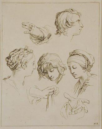 Study of Hands & Heads