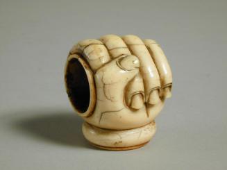 Ivory Hand Shaped Pipe Bowl
