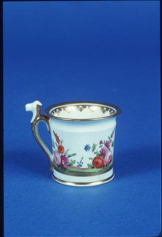 Miniature Mug with Floral Motif