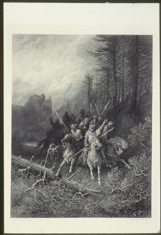 Charge on Horseback (after Gustave Dore)