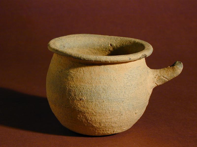 Stoneware Cup with Small Lip