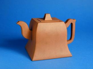 Rectangular Bell Shaped Yixing Teapot