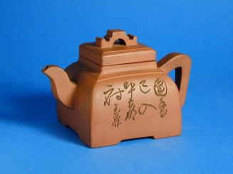 Yixing Teapot with Floral Spray