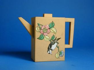 Yixing Teapot with Bird and Floral Decoration
