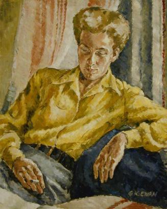 Untitled (Portrait of a Girl in a Yellow Blouse)