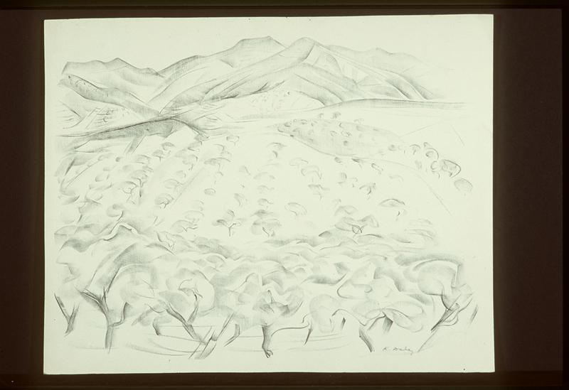Untitled (Orchard and Hills)