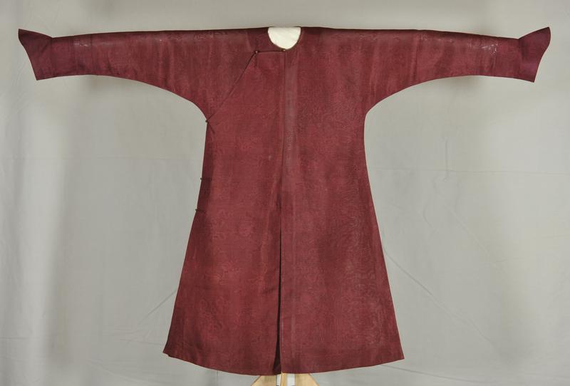 Silk Gauze Robe with Irridescent Threads
