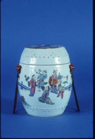 Porcelain Teapot Container