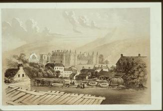 From a Timber Ward Near the Palace (after a sketch by the Bishop of Glasgow, sold for the benefit of the Bishop's School)