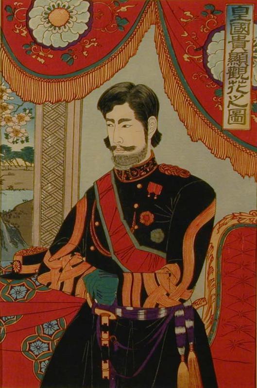 Emperor Meiji in Western Dress