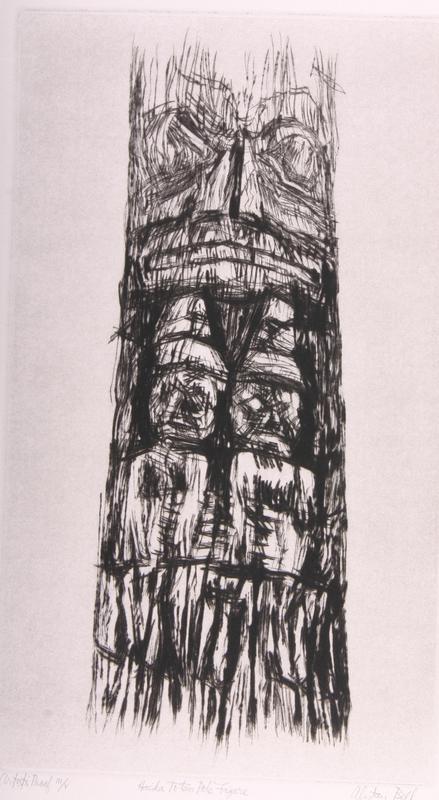 Haida Totem Pole Figure