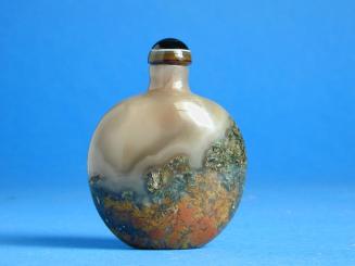 Moss Agate Snuff Bottle