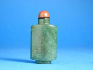 Dark Green Nephrite Snuff Bottle
