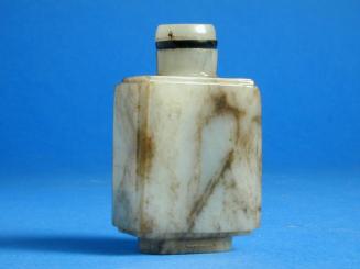 Rectangular Nephrite Snuff Bottle