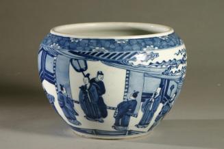 Blue and White  Porcelain Jar