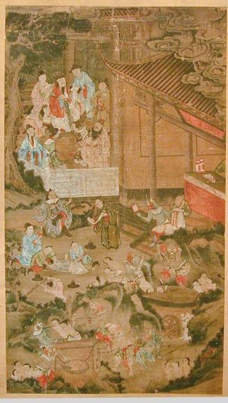 Judges of Hell from the Series:  Ten Buddhist Judgements of Hell