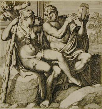 Hercules & Dejainaira (after Carracci)