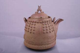 Banko Ware Teapot in the Shape of a Temple Bell