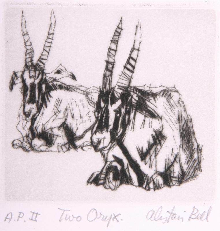 Two Oryx