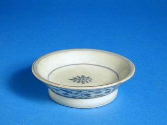 Blue and White Saucer (Ming Copy)