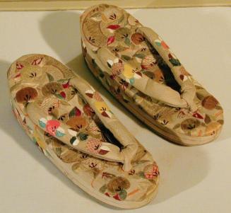 Embroidered Shoes of the Geisha Ichimaru